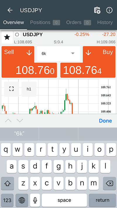 cTrader Android 成行注文方法04