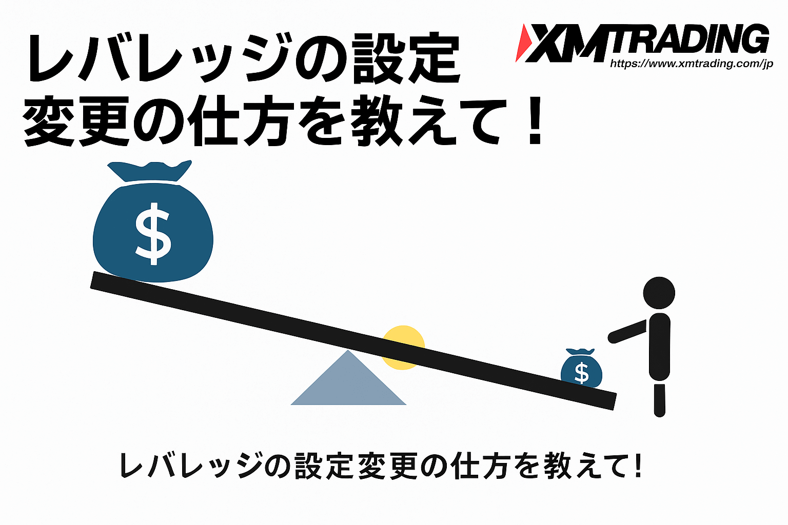 XMTrading（XM） レバレッジの設定変更はできる？
