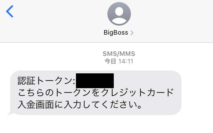 BigBoss カード入金08