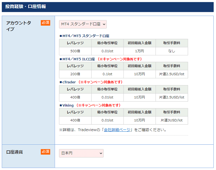 Tradeview 口座開設サポート08