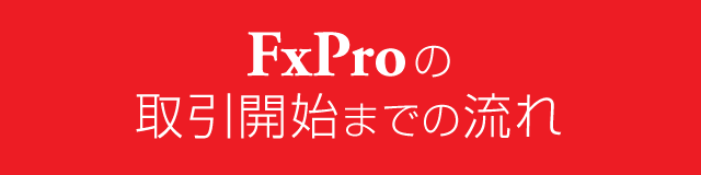 FxPro（エフエックスプロ）の取引開始までの流れ